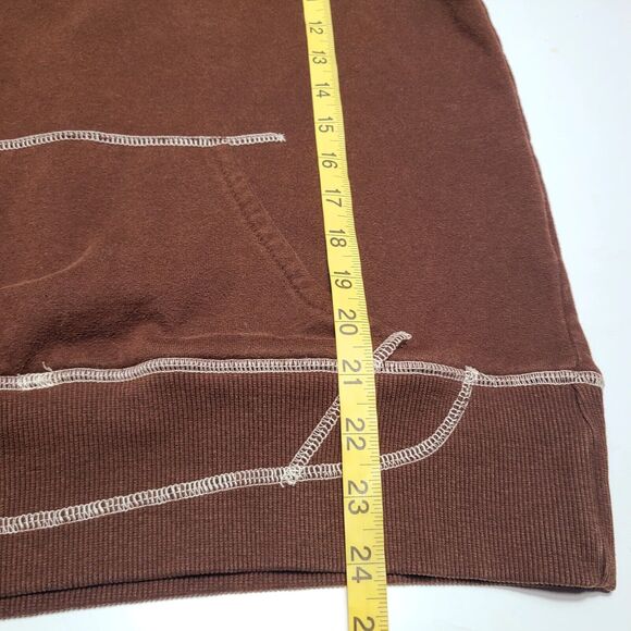 Ocean And Earth "Surfing Is My Religion" Men's Hoodie Size Small Graphic Y2k - Picture 9 of 9